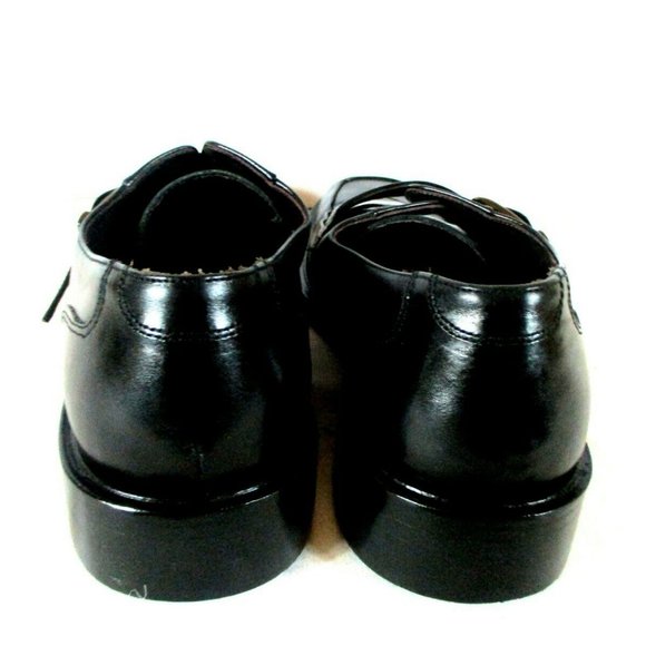 Johnston Murphy Black Dress Loafer Shoe Men 10 (1